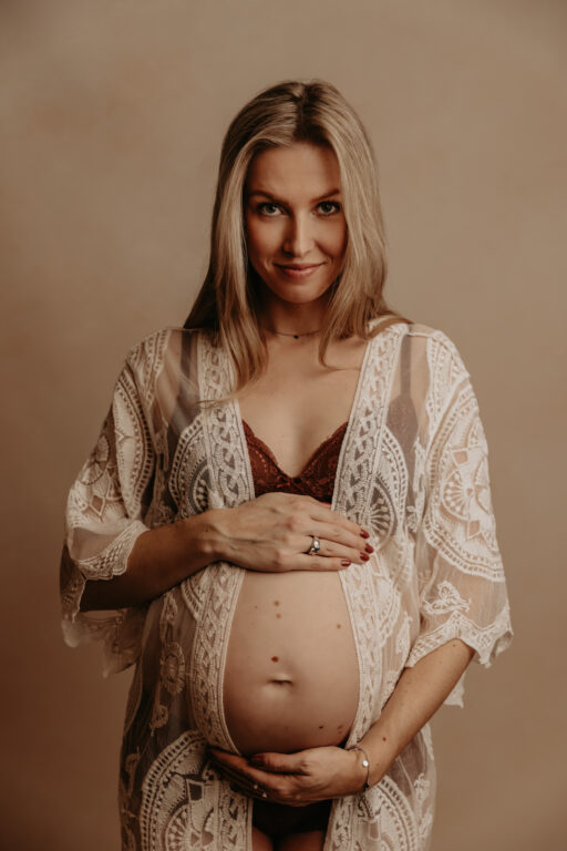 Zwangerschap (studio) fotografie