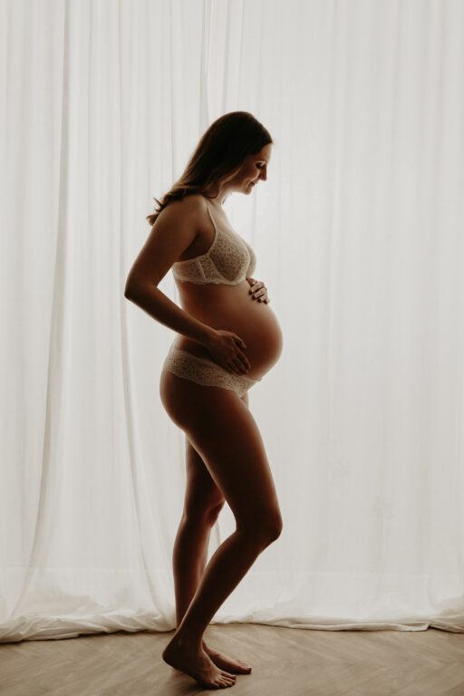 Zwangerschap (studio) fotografie