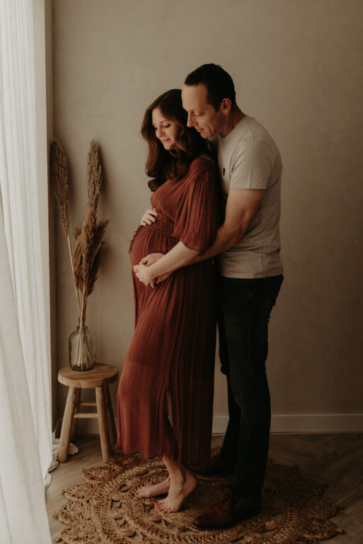 Zwangerschap (studio) fotografie