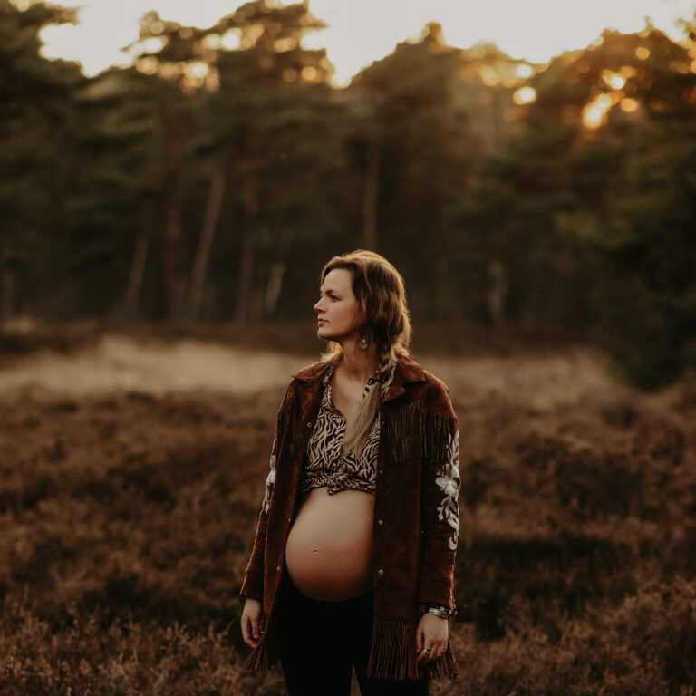 Zwangerschap (buiten) fotografie