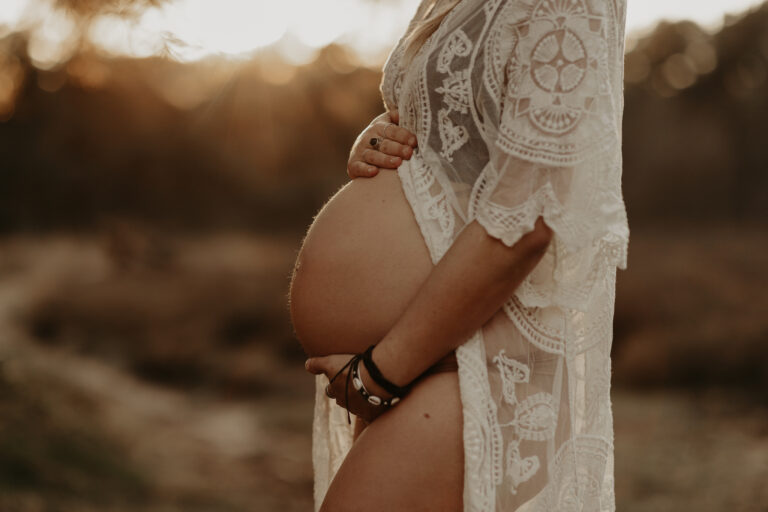 Zwangerschap (buiten) fotografie